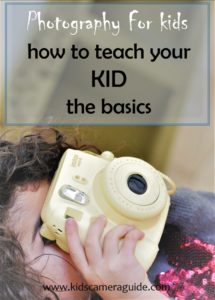 photography for kids