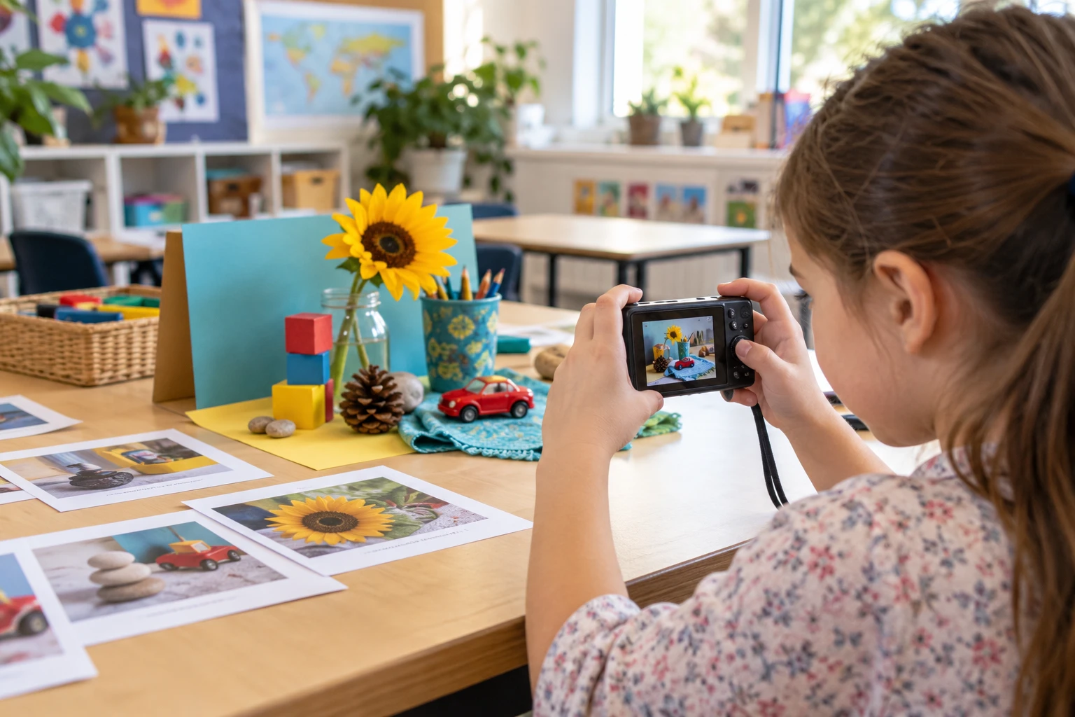 How to Teach Photography to Elementary Students supporting editorial image