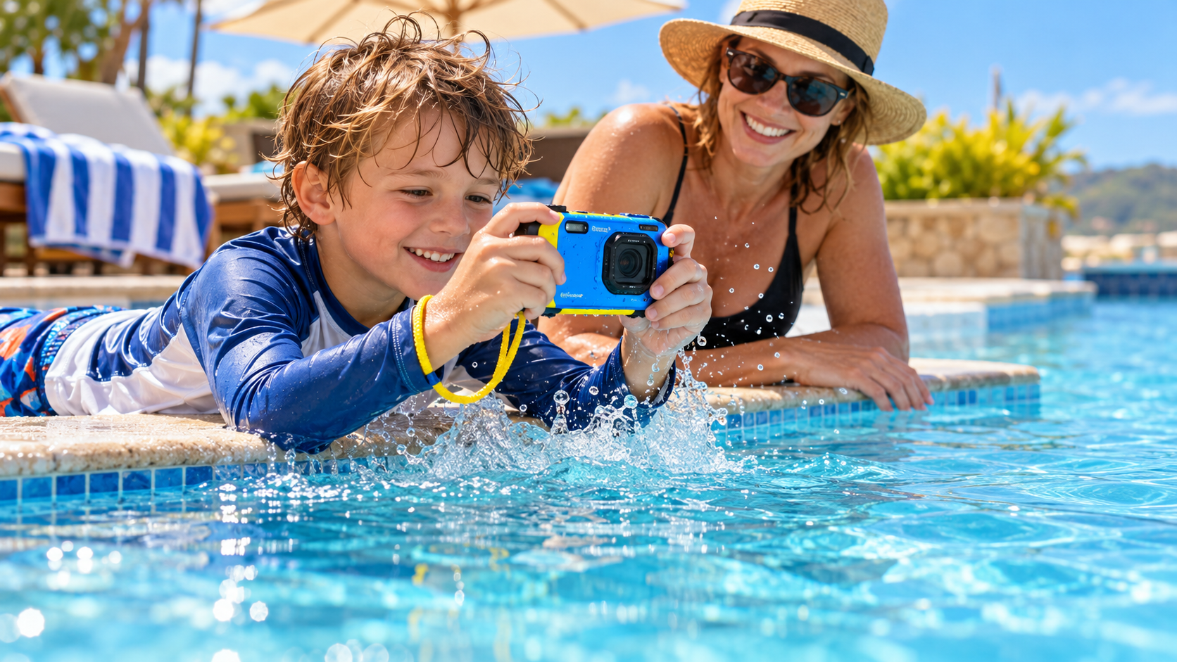 Waterproof Cameras Kids family photography guide